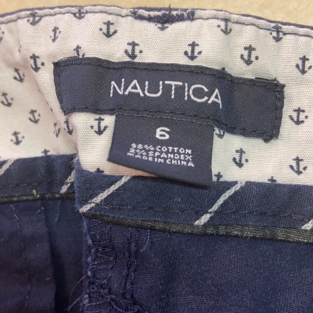 Nautica Twill Shorts in Navy size 6 - Picture 5 of 5